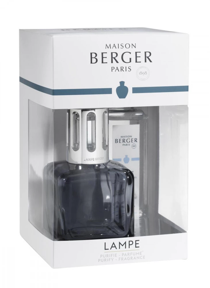 Lampe Berger Geschenkset Glacon / Ice Cube grau